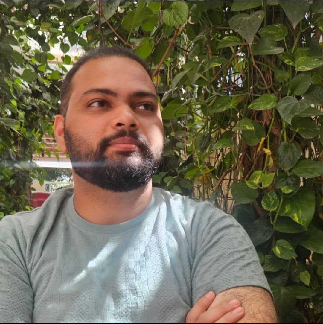 Vishwajith Singh outdoors among greenery